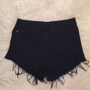 Boutique Black Jean Shorts XS/S